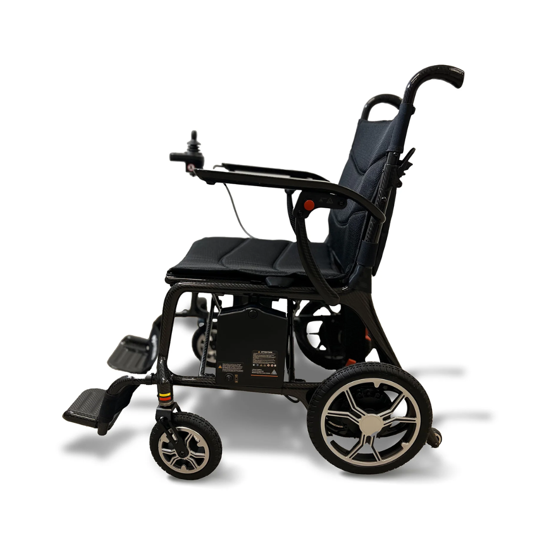 Journey Health & Lifestyle Journey Air Elite Carbon Fiber Folding Power Chair side view