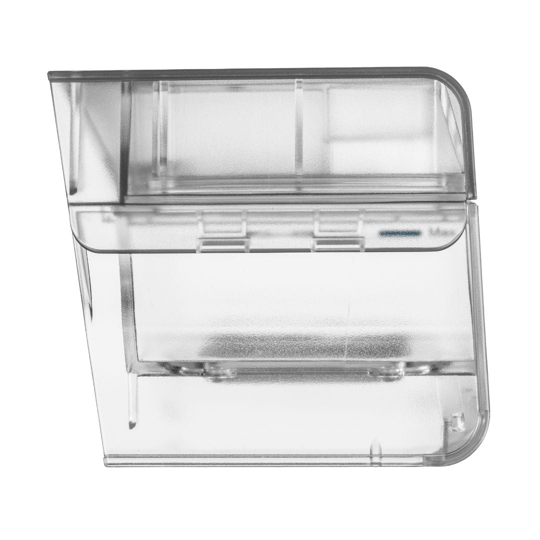 Clear plastic Luna G3 Replacement Water Chamber by React Health for CPAP humidifiers