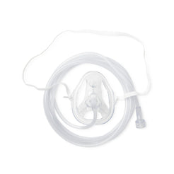 Medline Oxy2Mask Oxygen Masks OK112514ML clear adult oxygen mask with 7 foot tubing and head strap