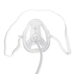 Medline Oxy2Mask Oxygen Masks OK112514ML clear adult disposable oxygen mask with tubing and elastic strap for oxygen therapy