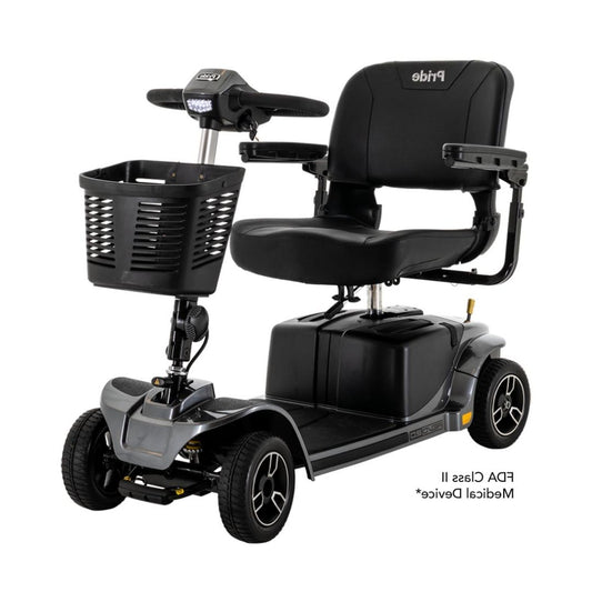 Pride Mobility REVO 2.0 4 WHEEL Scooter with Comfortable Seat and Front Storage Basket