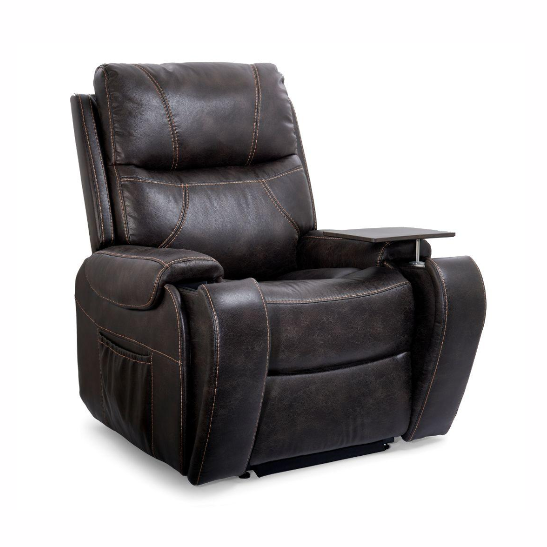 GOLDEN TECHNOLOGIES Titan with Twilight Power Lift Chair Recliner in Dark Brown