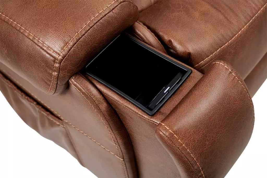 Golden Technologies Titan with Twilight Power Lift Chair Recliner showing integrated cupholder