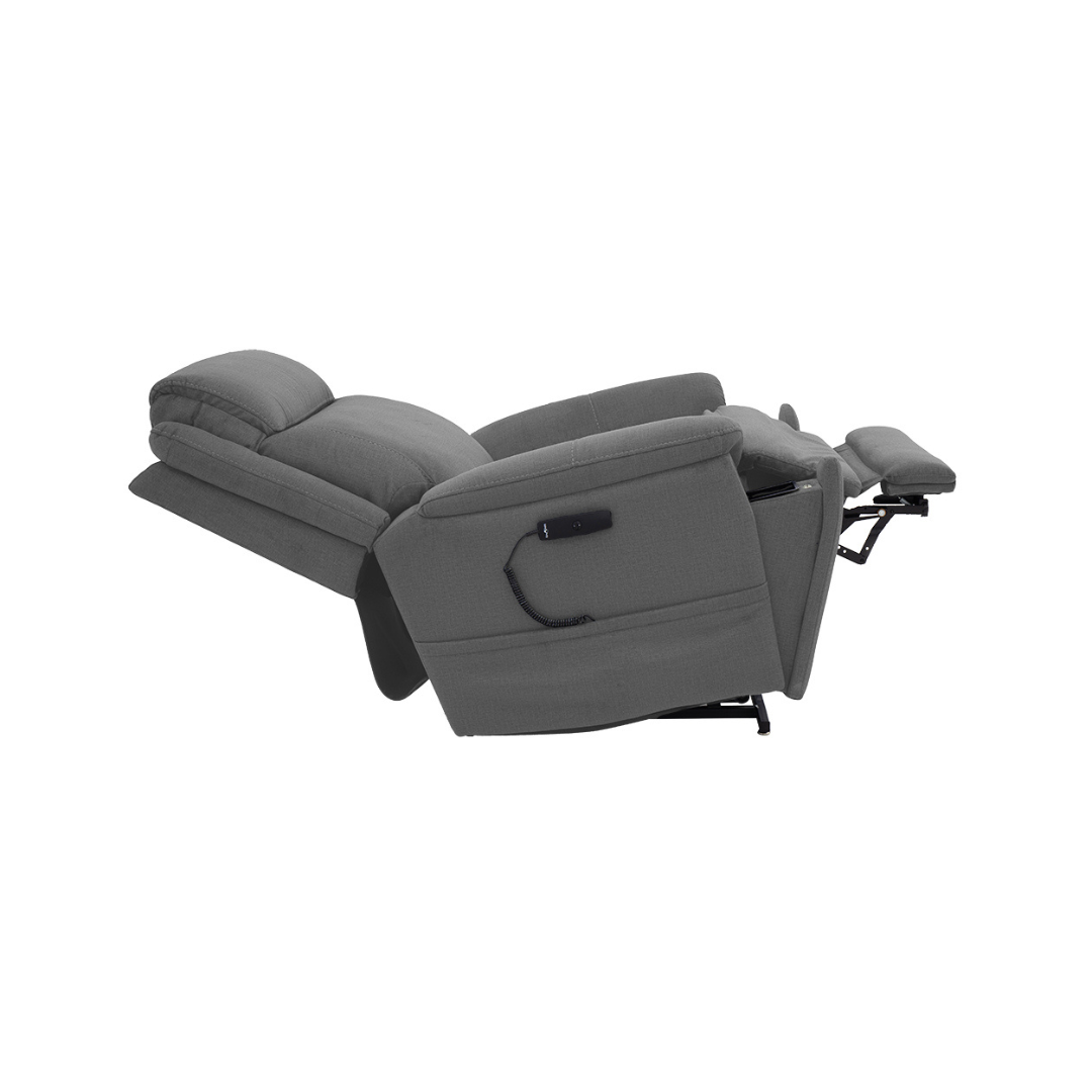 Pride Mobility Evolution Collection Medical Lift Chairs LC435XXL in gray reclining