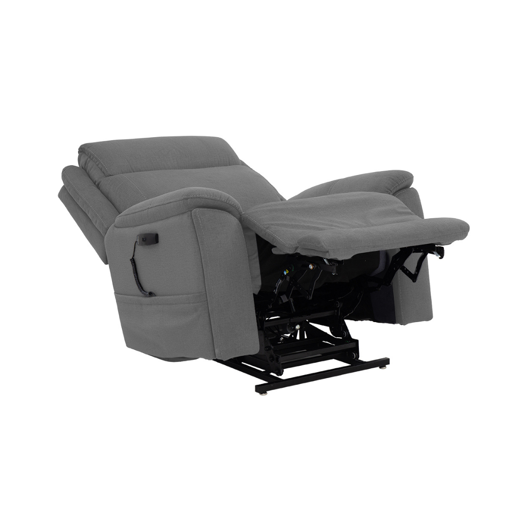 Pride Mobility Evolution Collection Medical Lift Chairs LC435XXL in Gray with Reclining Design