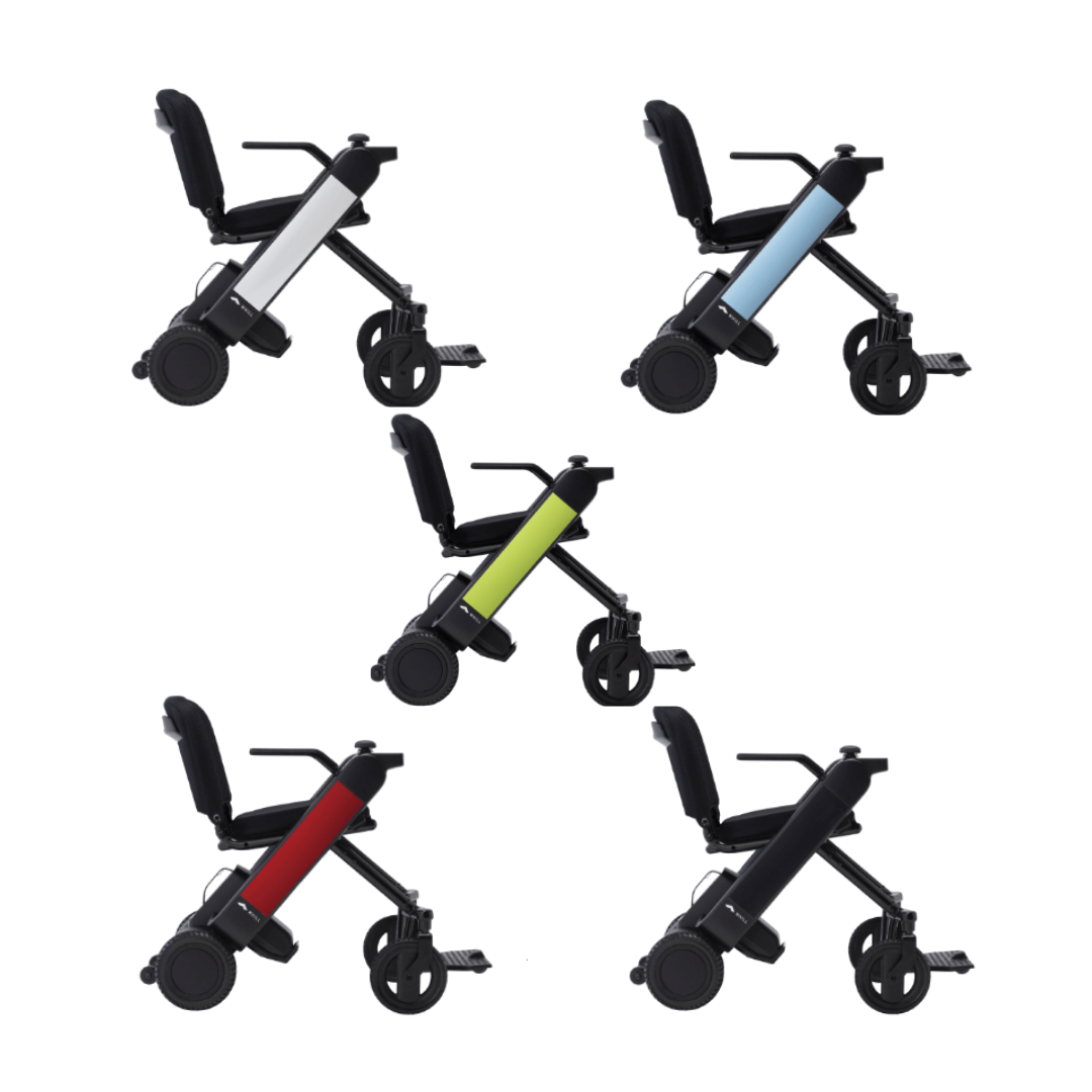 Whill Inc WHILL Model F Arm Covers in multiple colors for a stylish look