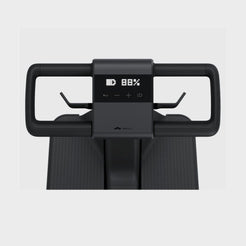 Control panel of WHILL Model R Urban Mobility Scooter showing battery level and features